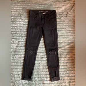 American Eagle - mid rise jegging - 2 short